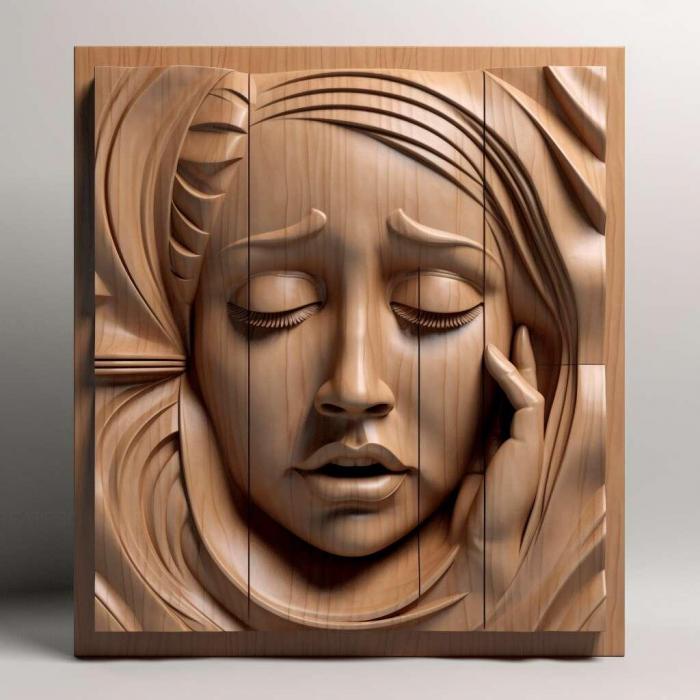 نموذج ثلاثي الأبعاد لآلة CNC 3D Art 